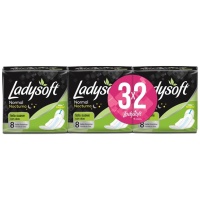 TOALLAS FEMENINAS LADYSOFT NOCTURNA 3X2