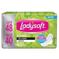 TOALLAS FEMENINAS LADYSOFT NORMAL X48