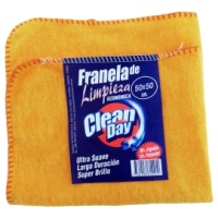 FRANELA CLEAN DAY 50 X 50