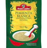 PIMIENTA BLANCA MOLIDA MONTE CUDINE 5G