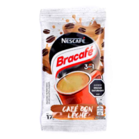 CAFE CON LECHE INSTANTANEO BRACAFE 3EN1