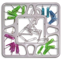 COLGADOR DE ROPA RECTANGULAR