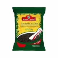 PIMIENTA NEGRA MOLIDA MONTE CUDINE 25 GR