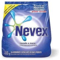 JABON PARA LAVADO A MANO POLVO NEVEX 400 GR