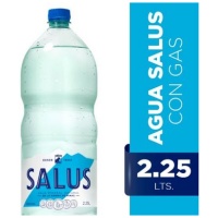 AGUA SALUS CON GAS 2.25 L