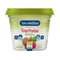 MERMELADA LOS NIETITOS DIET. TRES FRUTAS 400 GR