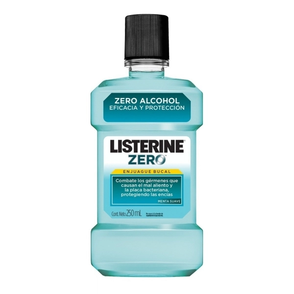 ENJUAGUE BUCAL LISTERINE COOL MINT ZERO 250 ML