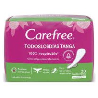 PROTECTORES DIARIOS CAREFREE TANGA 20 U.