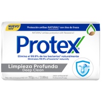 JABON DE TOCADOR PROTEX LIMPIEZA PROFUNDA 125 GR