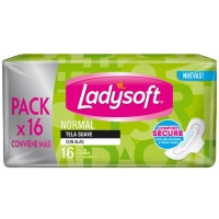 TOALLAS FEMENINAS LADYSOFT NORMAL X16