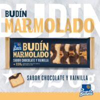 BUDIN PUNTA BALLENA MARMOLADO 220 GR