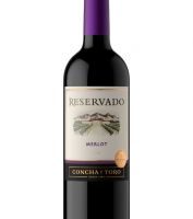 VINO RESERVADO CONCHA Y TORO MERLOT 750 ML