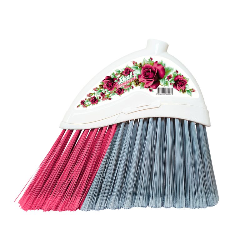 Ideal Para Interior Compacta Escoba, Plástico, Verde O Azul Claro, 37 X