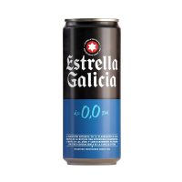 CERVEZA ESTRELLA GALICIA CERO LATA 330 ML
