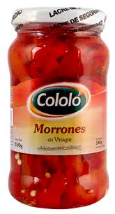 MORRONES VINAGRE COLOLO 350 GR